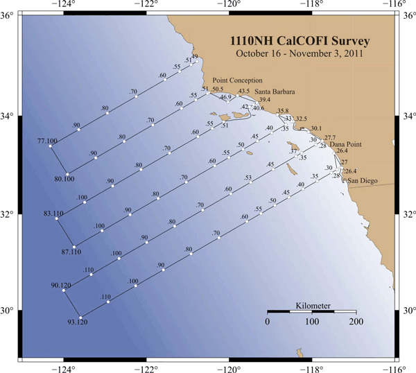 1110NH Station Pattern